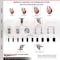 Service Caster 4 Inch 316SS Red Polyurethane 1/2 Inch Threaded Stem Caster Lock Brake SCC, 2PK SS316TSTTL20S414-PPUB-RED-121315-2S2 - alternate 6